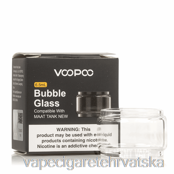 Vape Cigarete Voopoo Maat Zamjensko Staklo 6,5 Ml Staklo S Mjehurićima